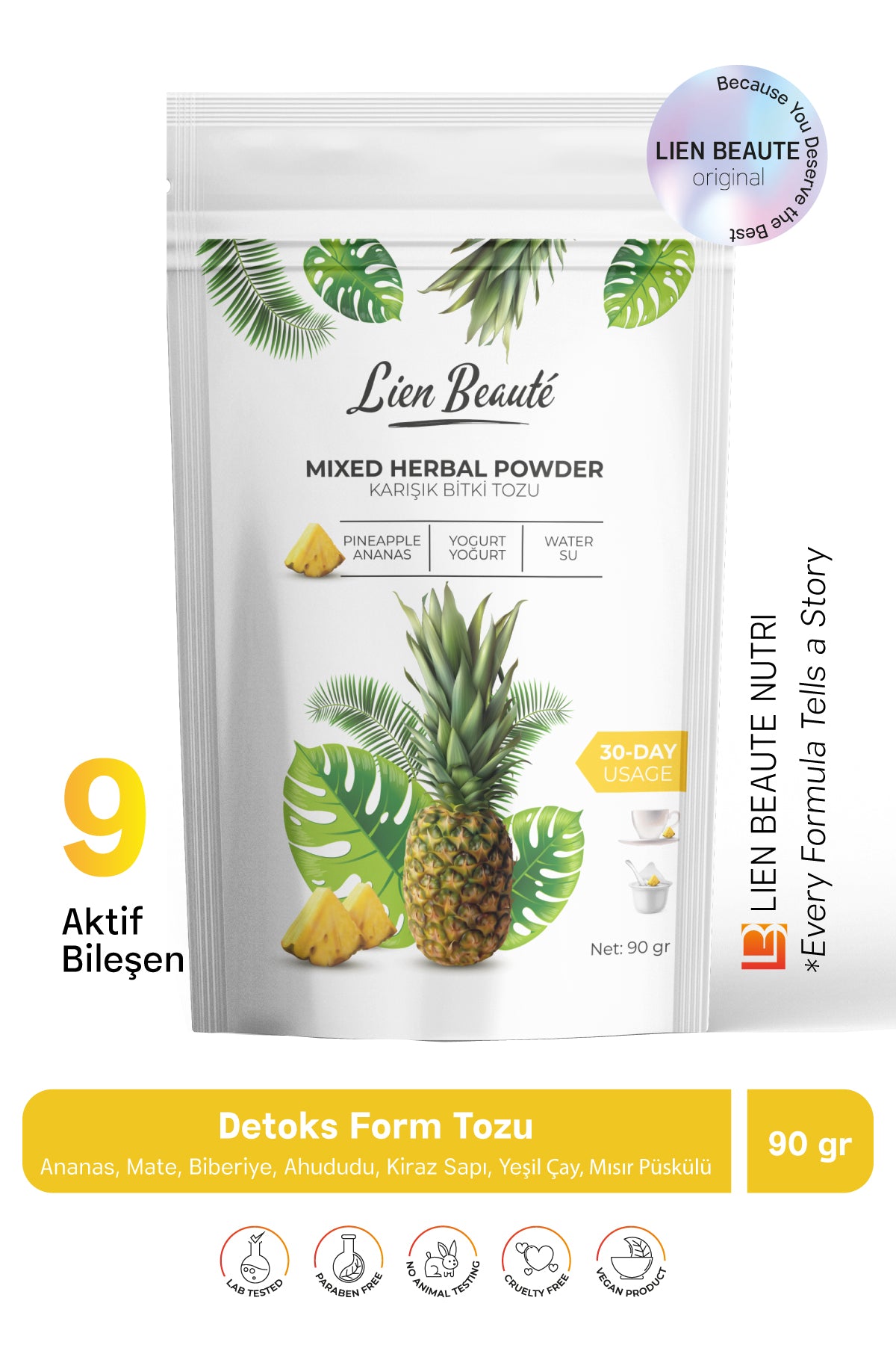LIEN BEAUTE™ ANANAS FORM TOZU