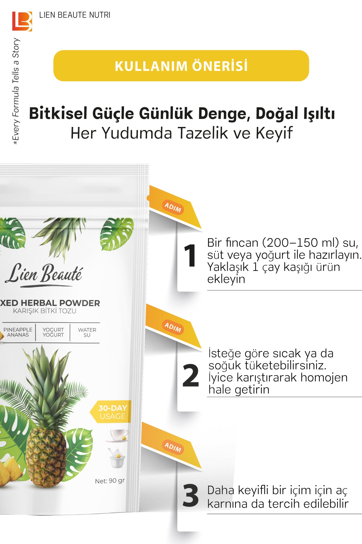 LIEN BEAUTE™ ANANAS FORM TOZU