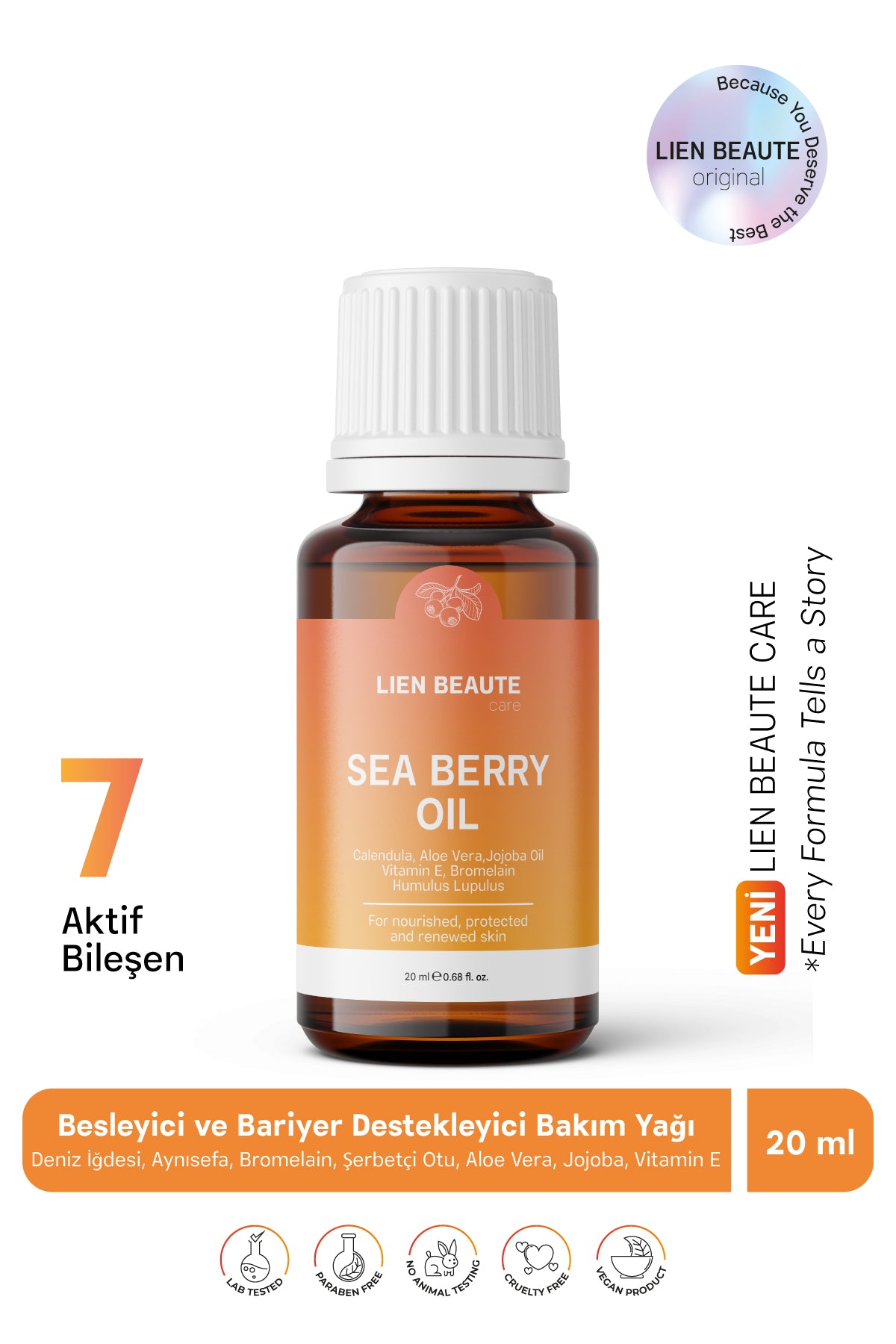 LIEN BEAUTE™ SEE BERRY OİL BAKIM YAĞI