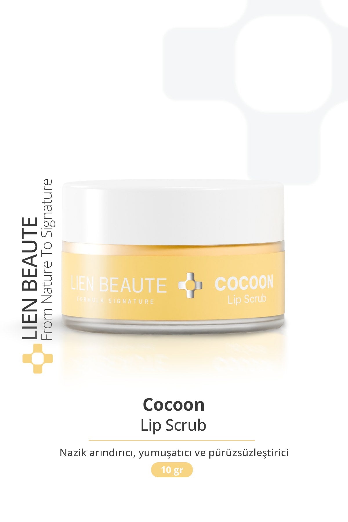 Cocoon Lip Scrub ürün deseni