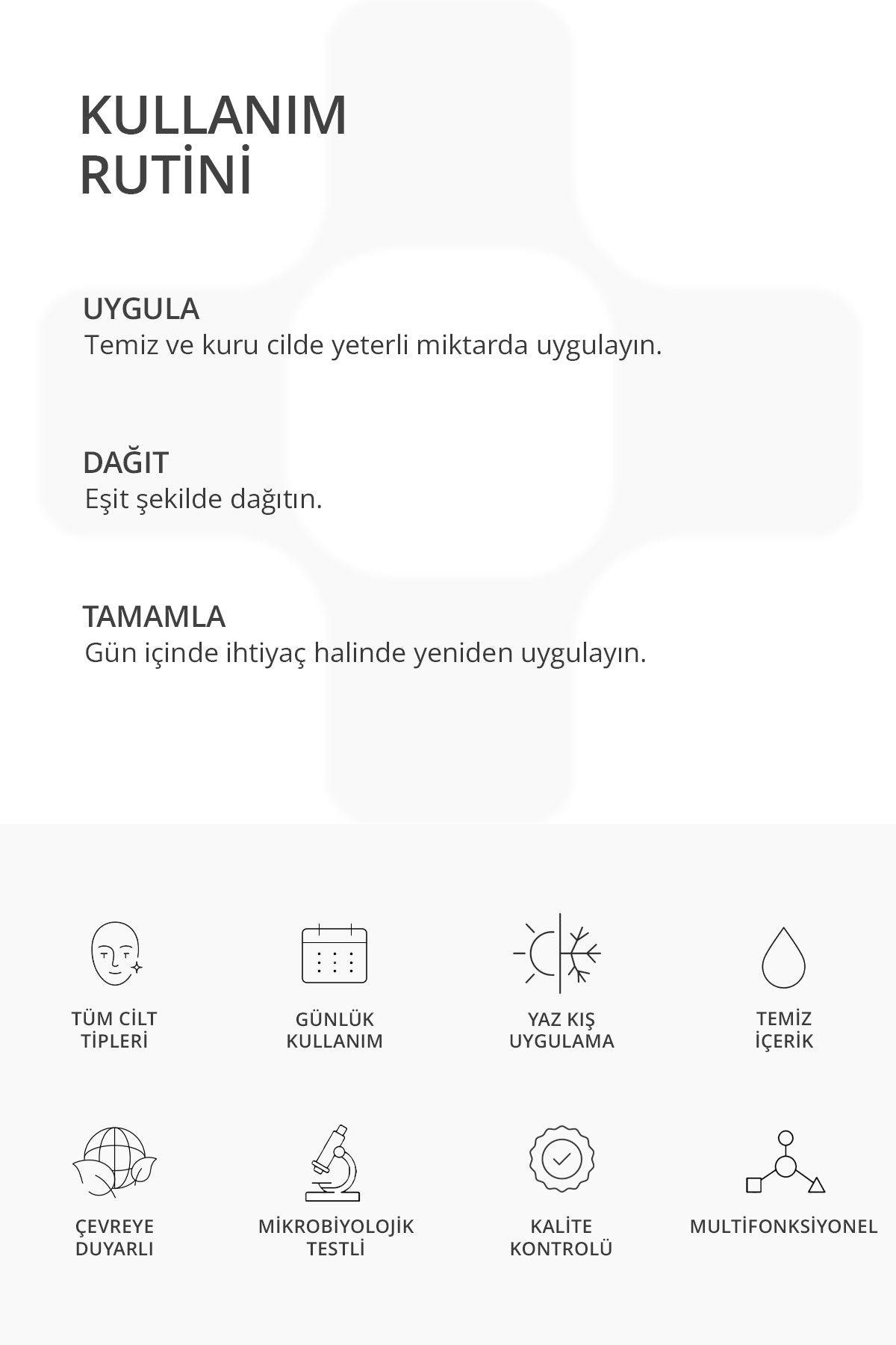 Filter kullanım rutini