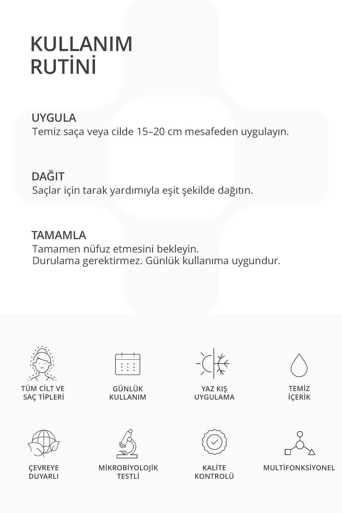 LumiRice Tonik kullanım rutini