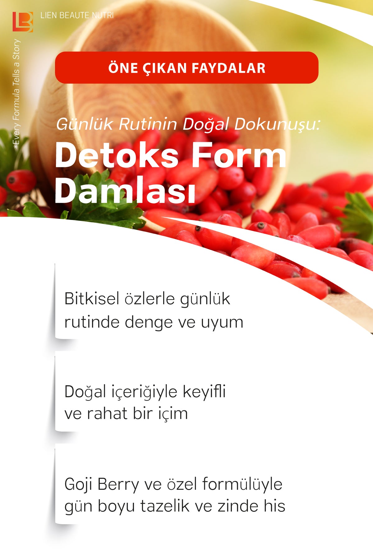 LIEN BEAUTE™GOJİ FORM DAMLASI
