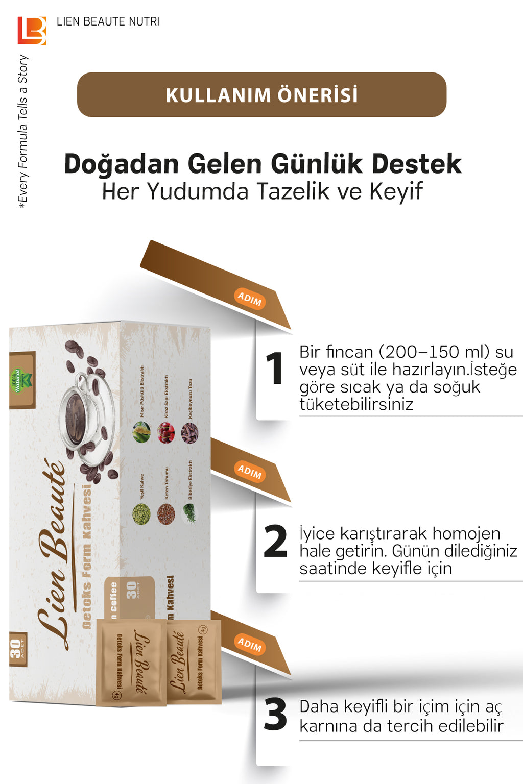 LIEN BEAUTE™ DETOKS COFFEE