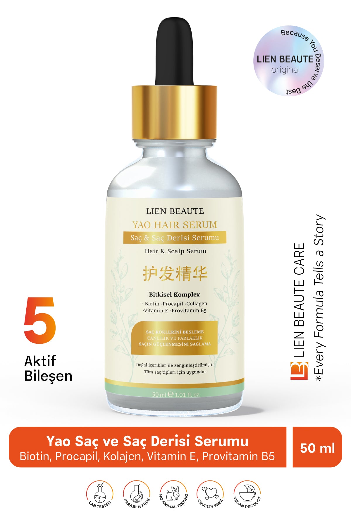 LIEN BEAUTE™ YAO SAÇ SERUMU