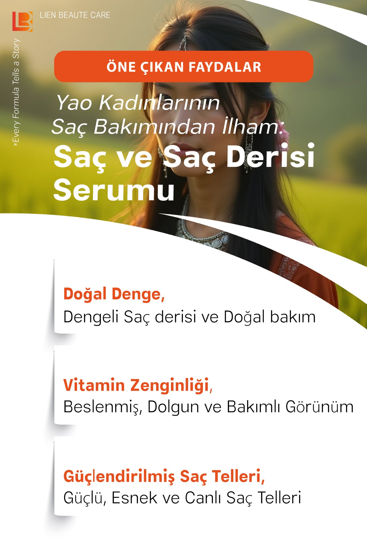 LIEN BEAUTE™ YAO SAÇ SERUMU