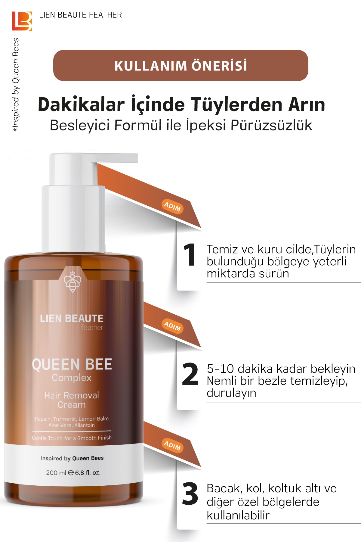 LIEN BEAUTE™ QUEEN BEE COMPLEX TÜY KREMİ