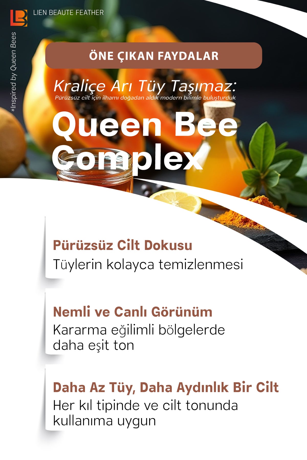 LIEN BEAUTE™ QUEEN BEE COMPLEX TÜY KREMİ