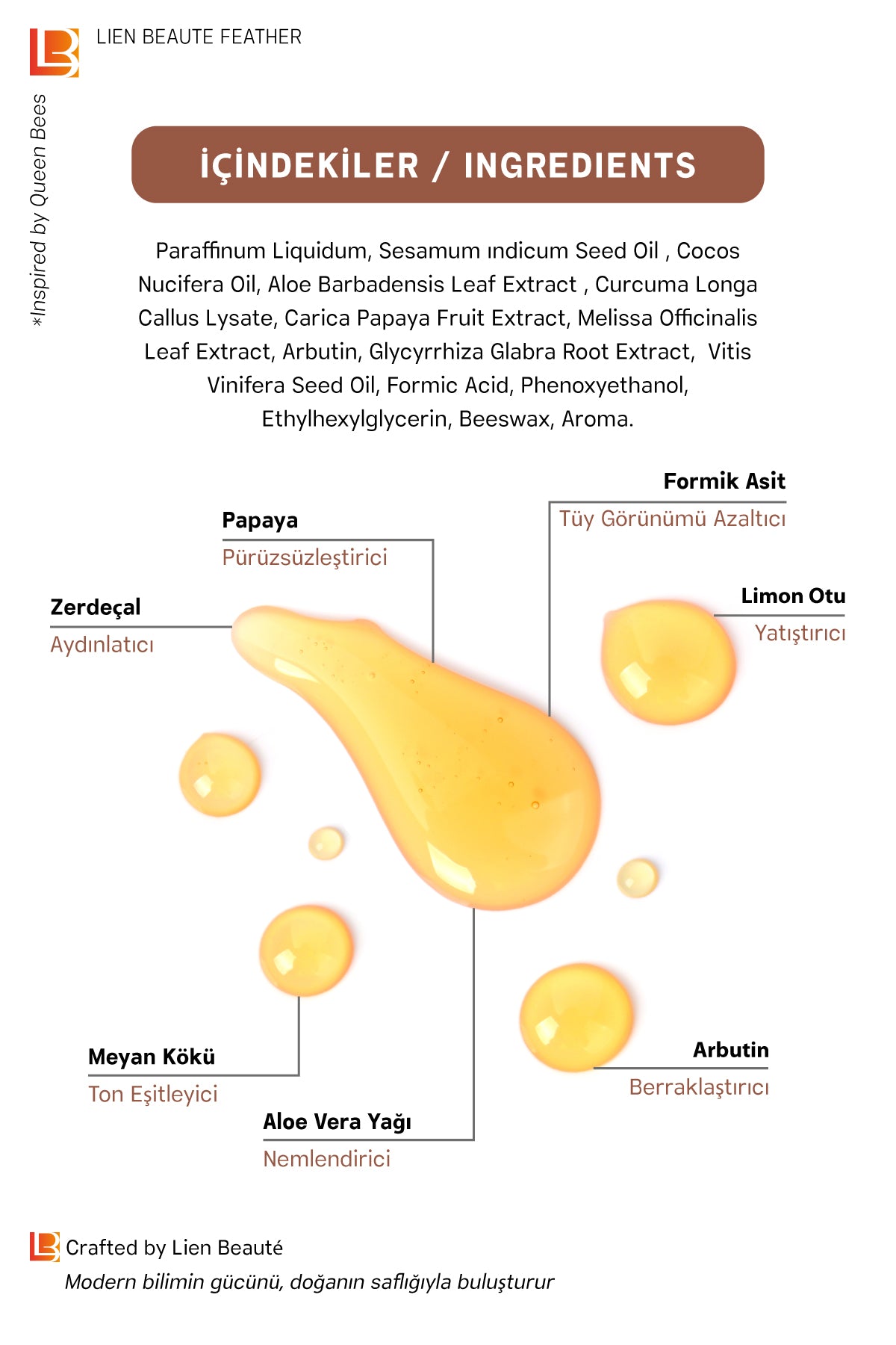 LIEN BEAUTE™ QUEEN BE COMPLEX TÜY SERUM
