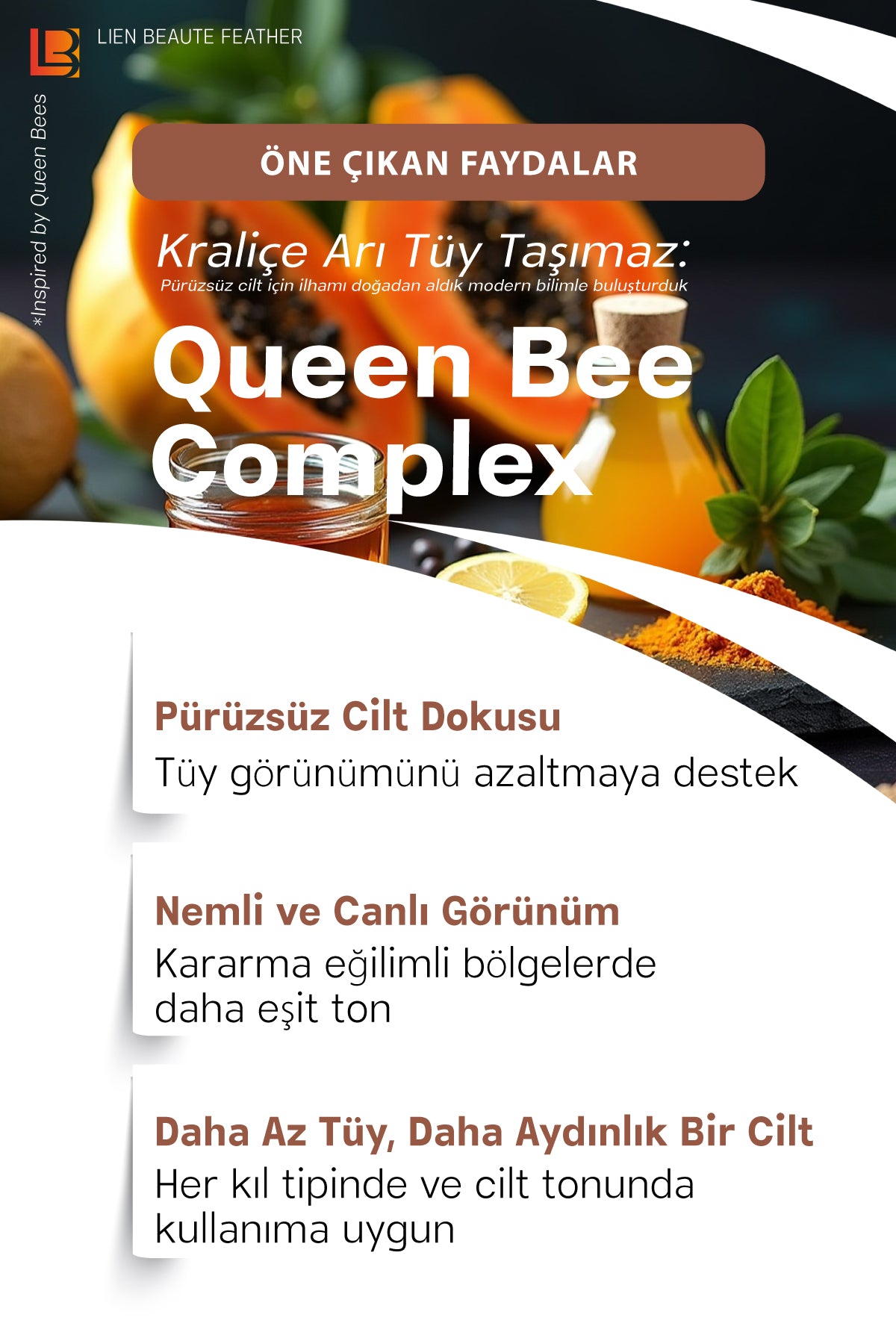 LIEN BEAUTE™ QUEEN BE COMPLEX TÜY SERUM