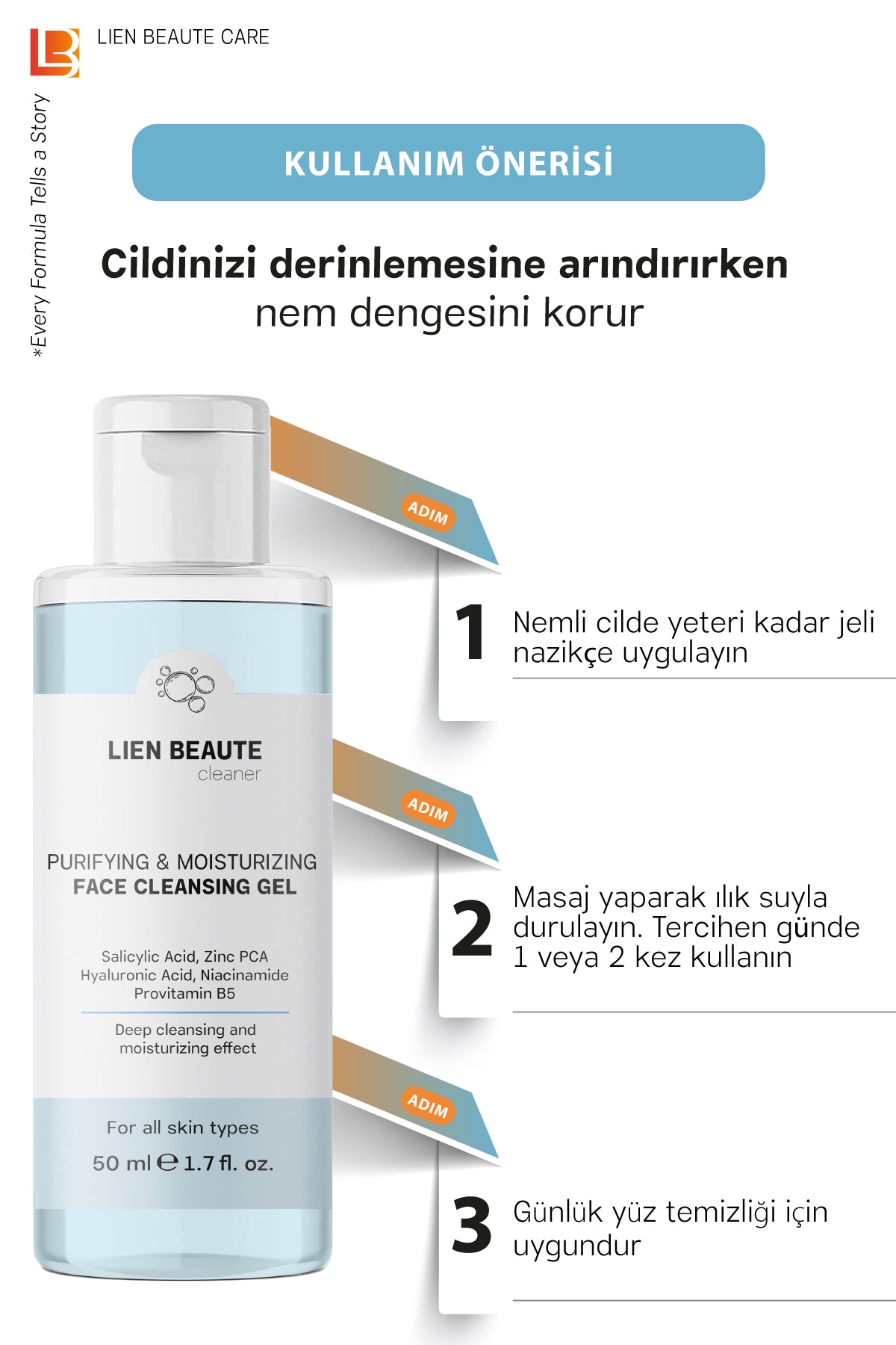 LIEN BEAUTE™ GESICHTSREINIGUNGSGEL